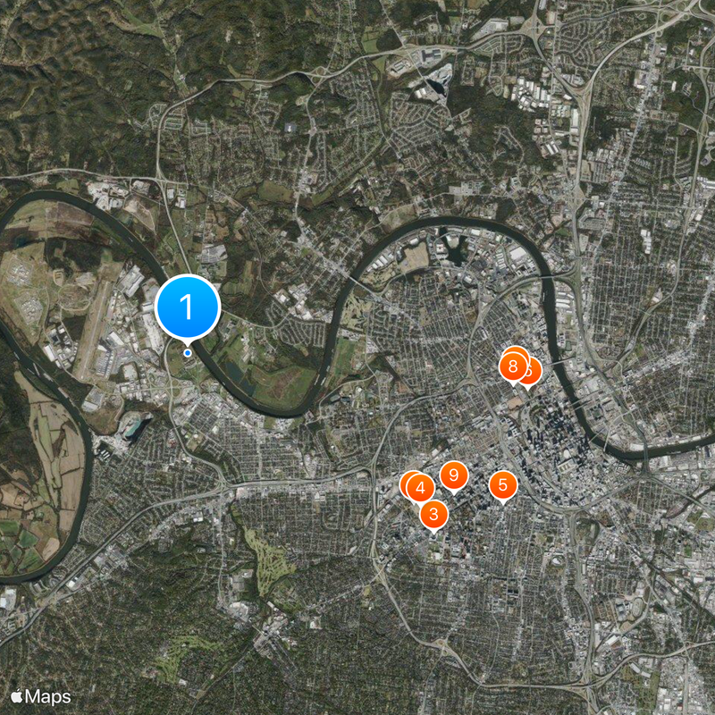 Tennessee State Prison Map
