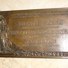 Umelecká beseda, tabuľa pamätná