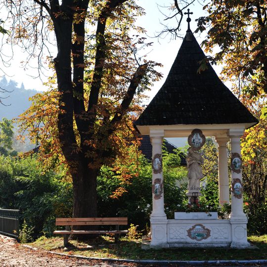 Wayside shrine st. John of Nepomuk