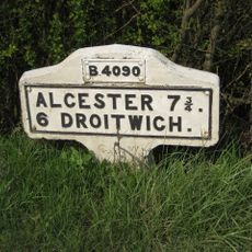 Milestone, Saltway, NW of Bradley Farm