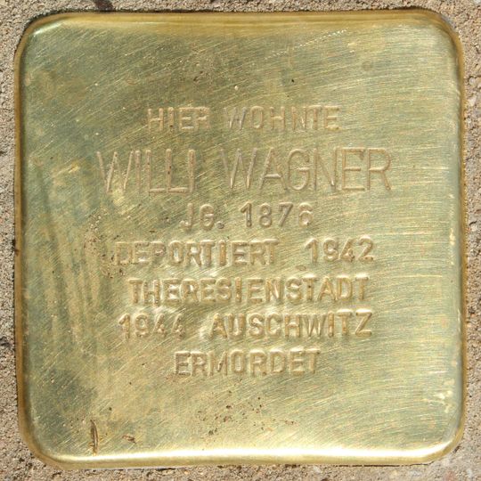 Stolperstein für Willi Wagner