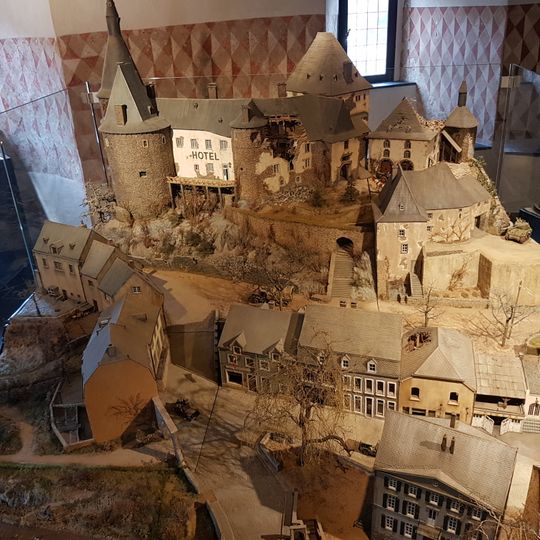Musée de châteaux forts luxembourgeois en maquettes