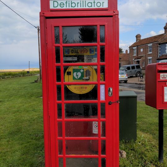 K6 Telephone Kiosk, Salthouse