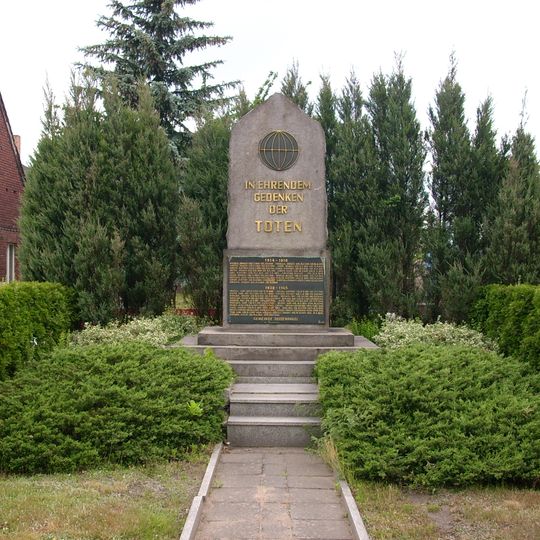 Denkmal für die Gefallenen des Ersten und Zweiten Weltkrieges Zur Friedenseiche