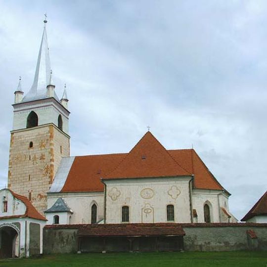 Nativity of Mary Roman Catholic church in Racu, Harghita