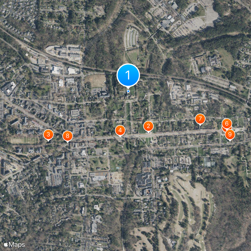 Governor's Palace Map