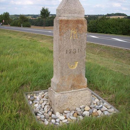 Viertelmeilenstein in Neumark