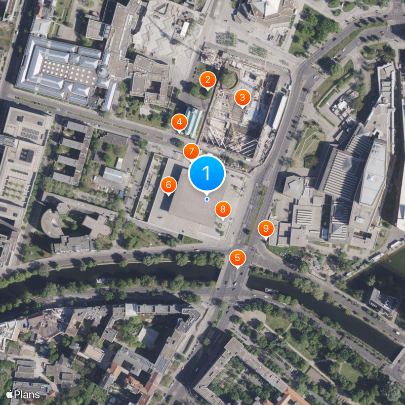 Neue Nationalgalerie Carte