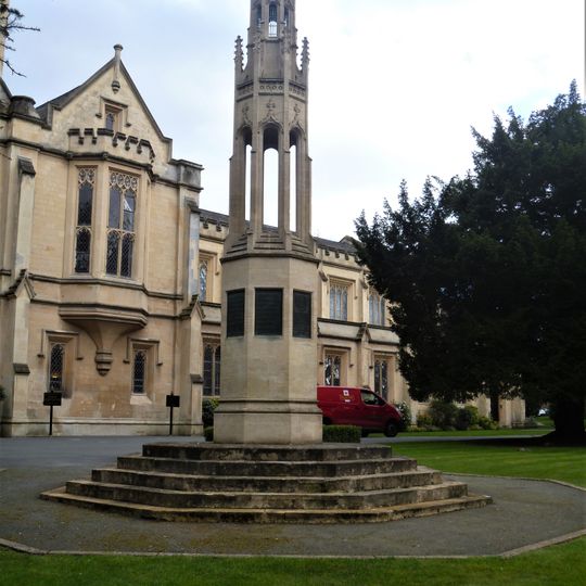 South African War Memorial At Entrance To Cheltenham College