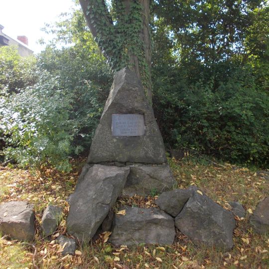 Gedenkstein für Carl Gottlob Moráwek Morawekstraße