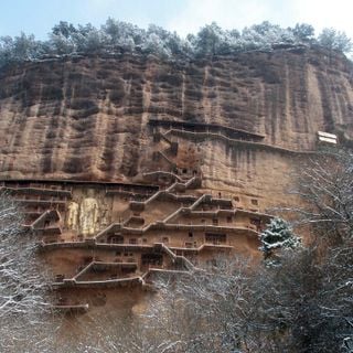 Maijishan-Grotten