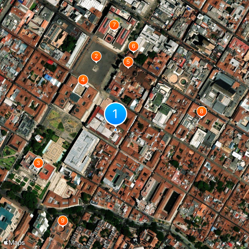 St. Bartholomew Major College Map