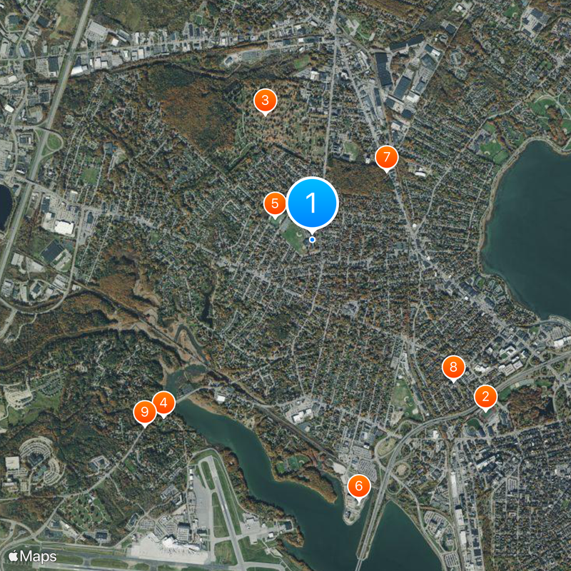 Deering High School Map