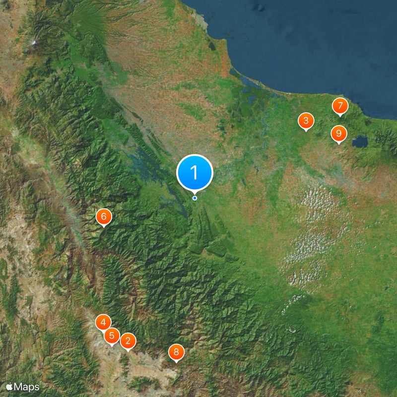 Río Papaloapan Mapa