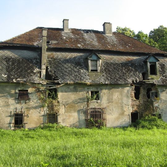 Dworek myśliwski w rezerwacie przyrody Łężczok