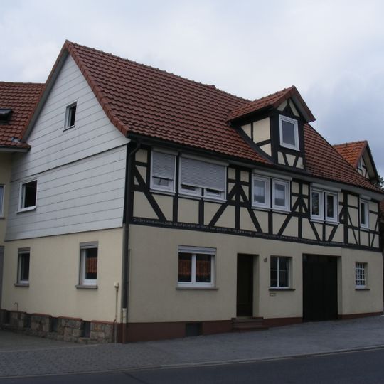 Sachteil Fachwerkgeschoss