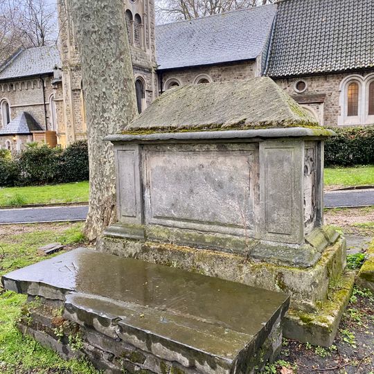 Tomb Of Abraham Woodhead In St Pancras Old Church Gardens