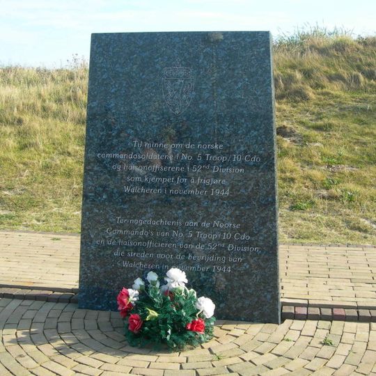 Oorlogsmonument voor de Noren in Domburg