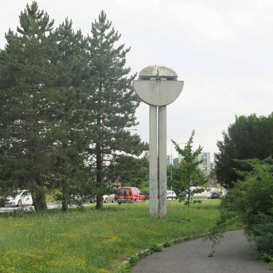 Sluneční hodiny v Purkyňově ulici v České Lípě