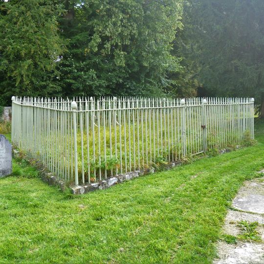 Railed Enclosure Within Churchyard Church Of St Mary