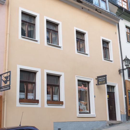 Wohnhaus mit Laden, in geschlossener Bebauung Große Kirchgasse 15