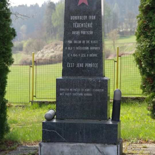 Pomník rudoarmějce I. T. Konovalova