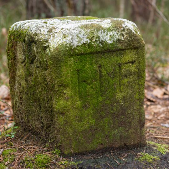 Grenzstein Heilstättenstraße 130 in Zirndorf