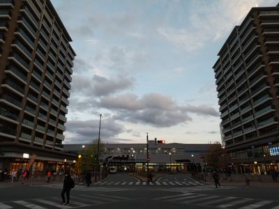 At night 0