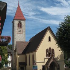 St. Ottilia with cemetery chapel and cemetery in Lengstein