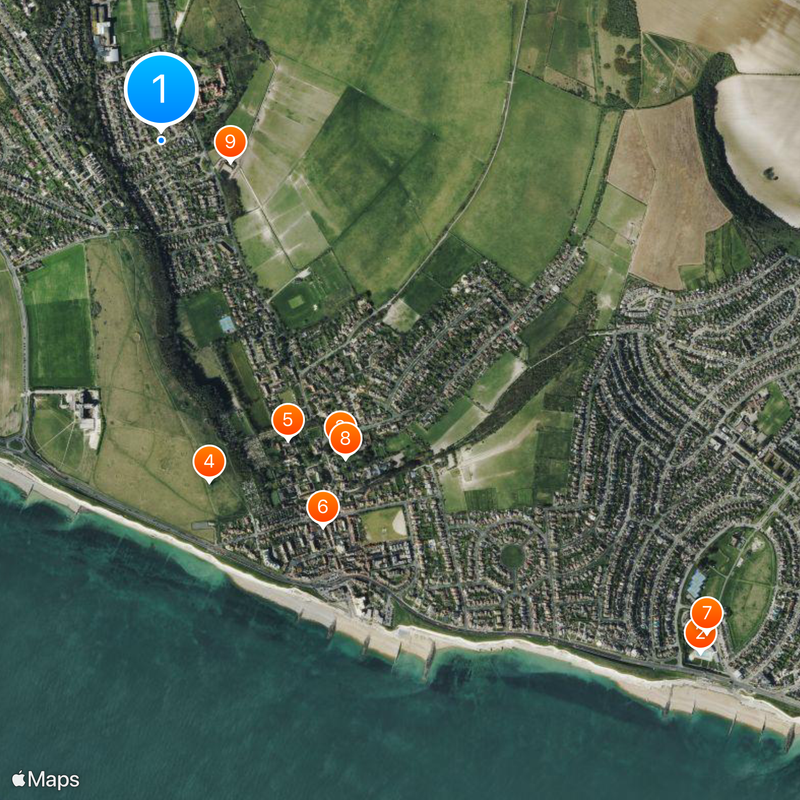 Rottingdean Map
