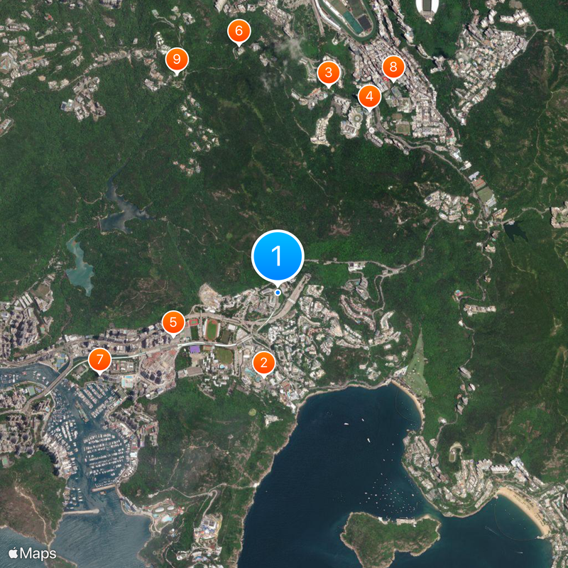 Gleneagles Hong Kong Hospital Map