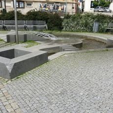 Kašna na náměstí Doktora Farského v Jablonci nad Nisou