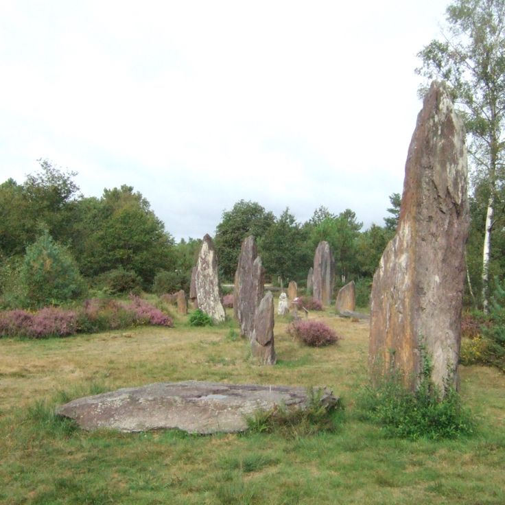 Menhirs Alignment of Monteneuf