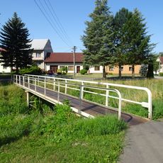 Lávka přes Nivničku v Nivnici u čp. 1