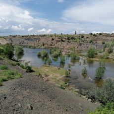 Озеро в карьере