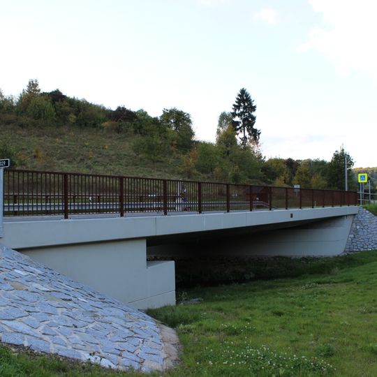 Bridge of road I/9 over the Liběchovka in Chudolazy