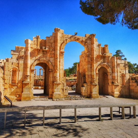Byzantine barracks at Gerasa