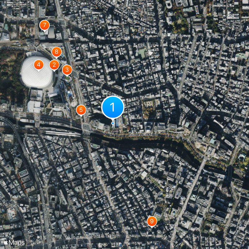 Showa Daiichi High School Map