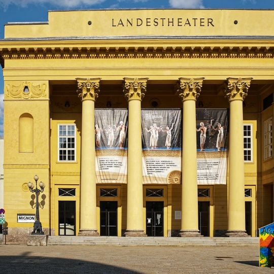 Grand building of the Tyrolean state theatre