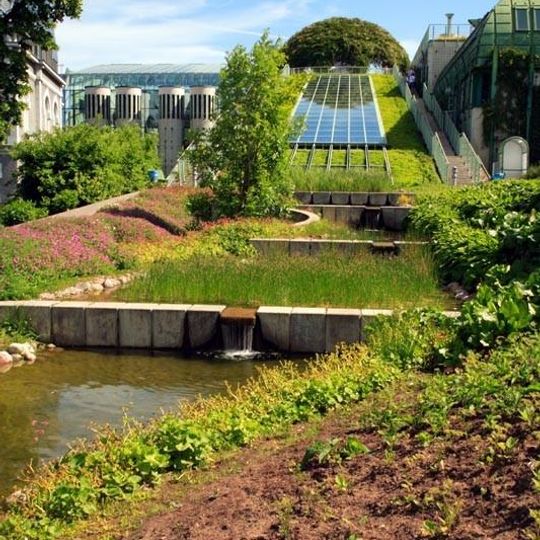 University of Warsaw Library garden