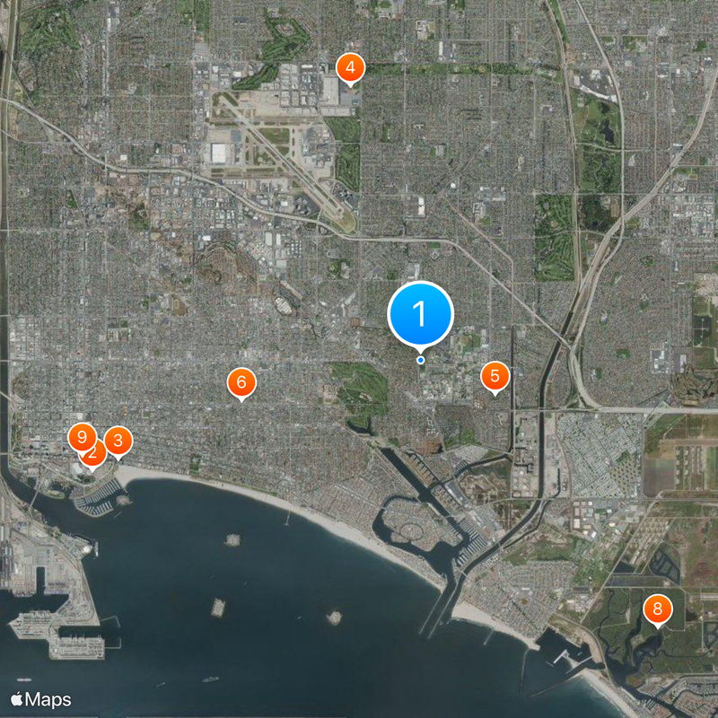 California State University, Long Beach Map