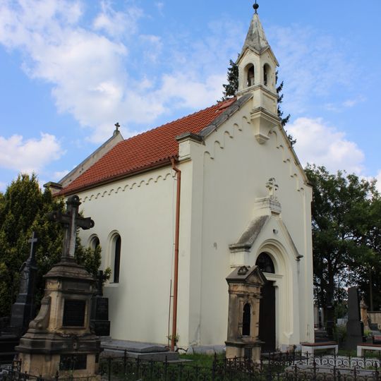 Kaple na hřbitově v Brandýse nad Labem