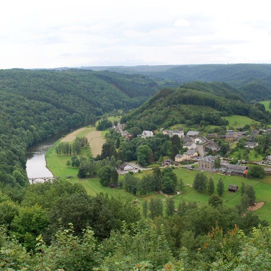 Meander of the Semois river at Frahan