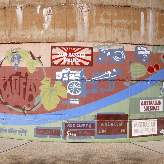 Redcliffs Water Tower Mural