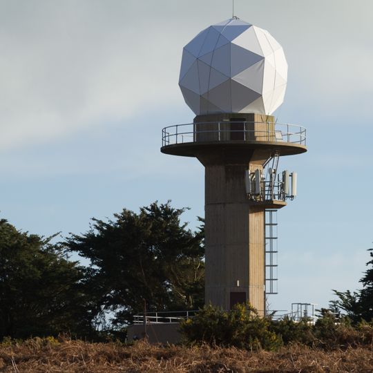 Weather radar, La Moye, Jersey