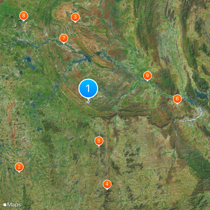 Tummalapalle uranium mine Map