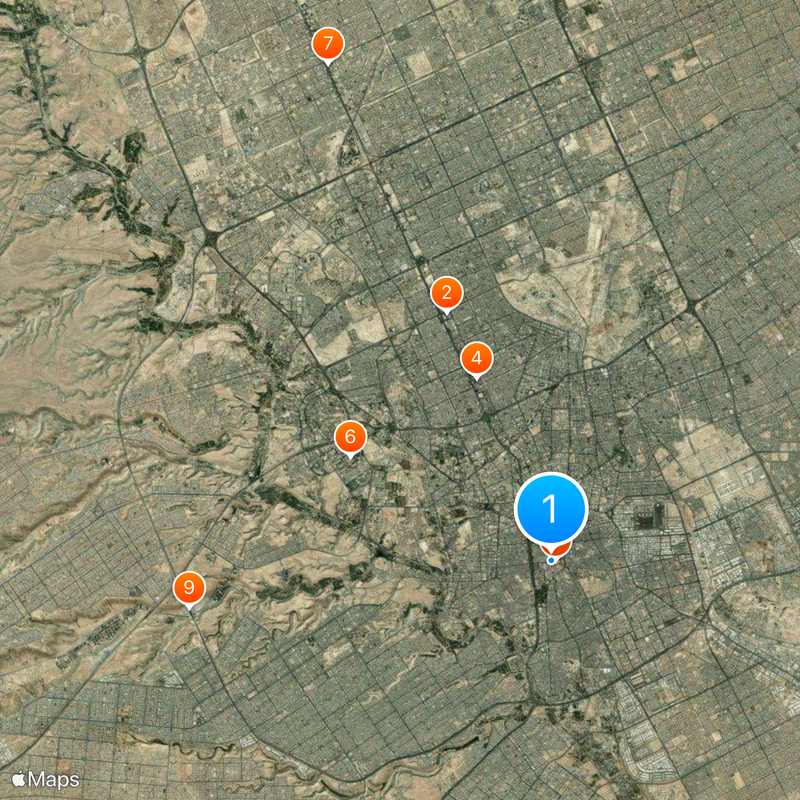 Deera Square Map