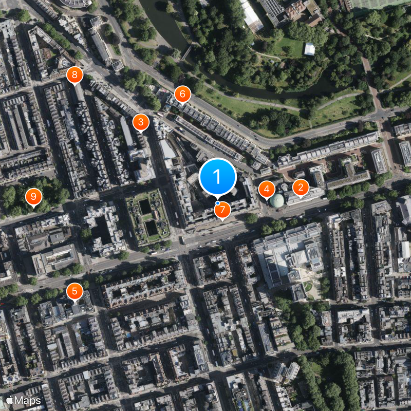 Baker Street tube station Map