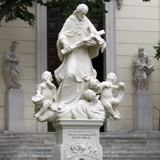 Statue of John of Nepomuk, Erdberger Pfarrkirche