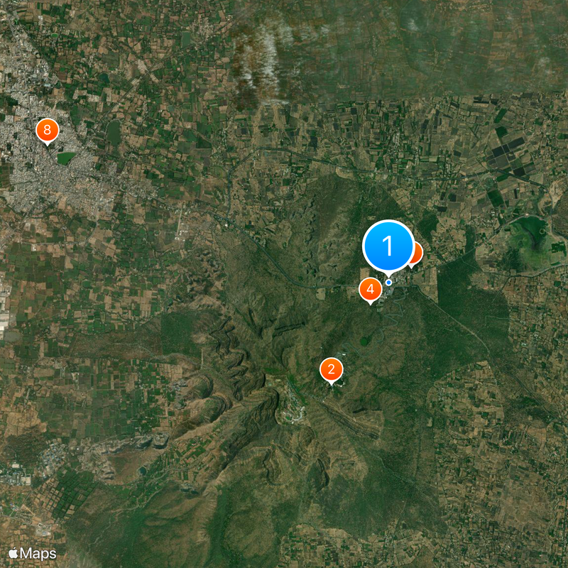 Champaner-Pavagadh Archaeological Park Map